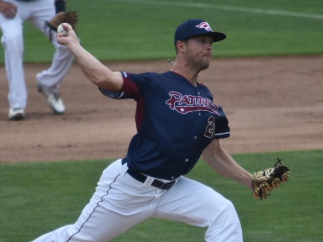 Somerset Patriots pitcher Stephen Perakslis