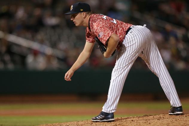 Charleston RiverDogs reliever Kyle Zurak