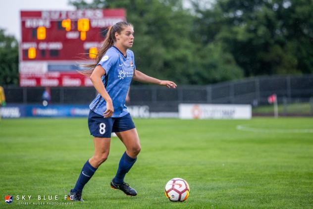 Sky Blue FC defender Erica Skroski