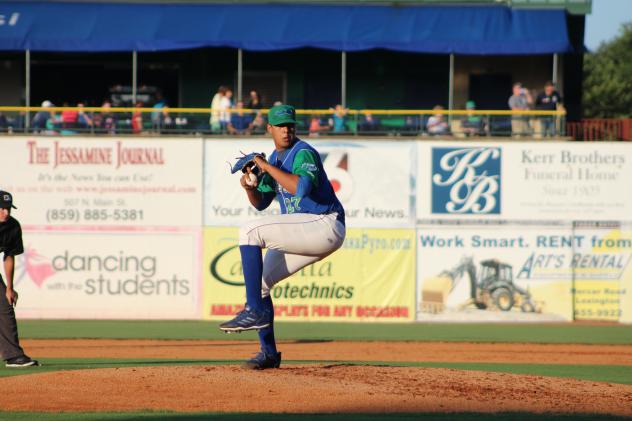 Lexington Legends pitcher Carlos Hernandez