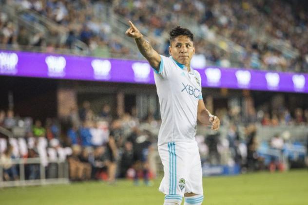 Seattle Sounders FC in action