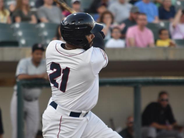 Nate Coronado of the Somerset Patriots