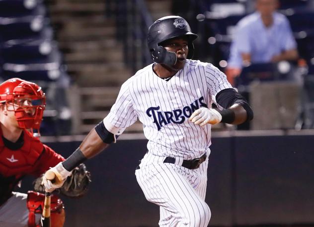 Estevan Florial of the Tampa Tarpons