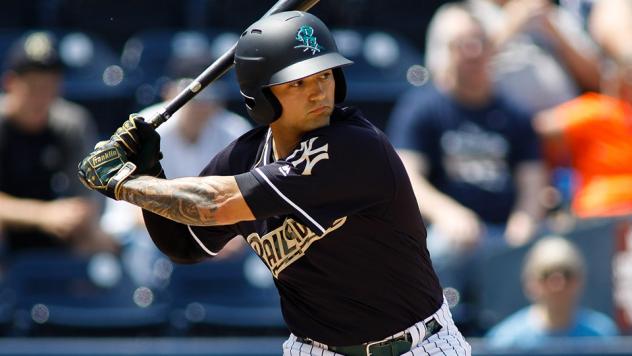 LJ Mazzilli of the Scranton/Wilkes-Barre RailRiders