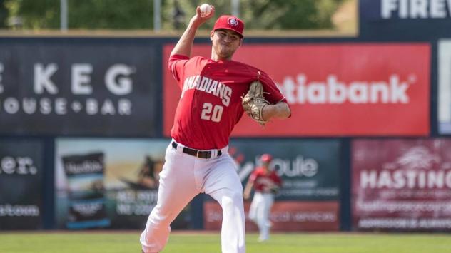 Vancouver Canadians pitcher Josh Winckowski