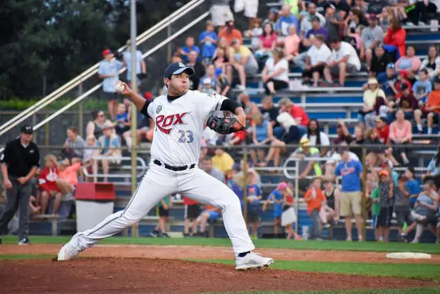 St. Cloud Rox pitcher Sergio Esparza