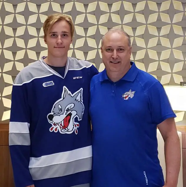 Sudbury Wolves goaltender Ukko-Pekka Luukkonen
