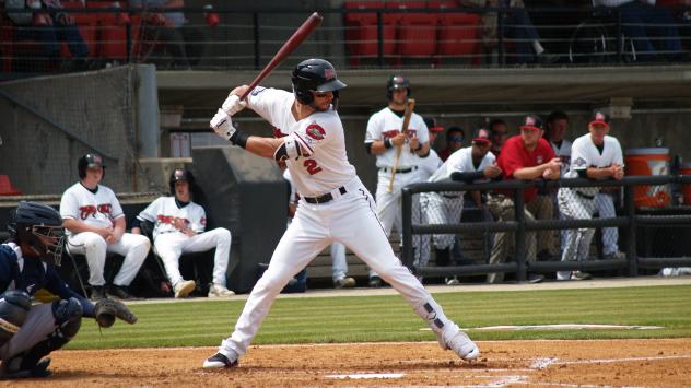Carolina Mudcats utility man Weston Wilson