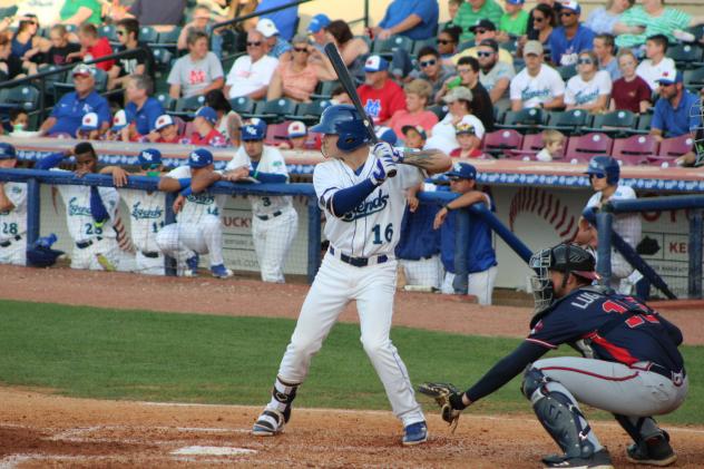 Kyle Isbel of the Lexington Legends