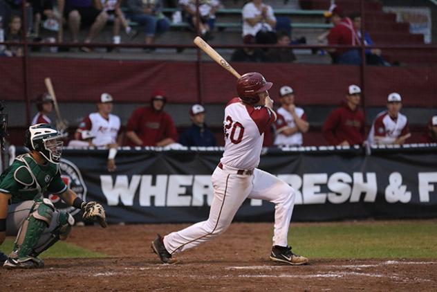 Wisconsin Rapids Rafters infielder Matt Schmidt