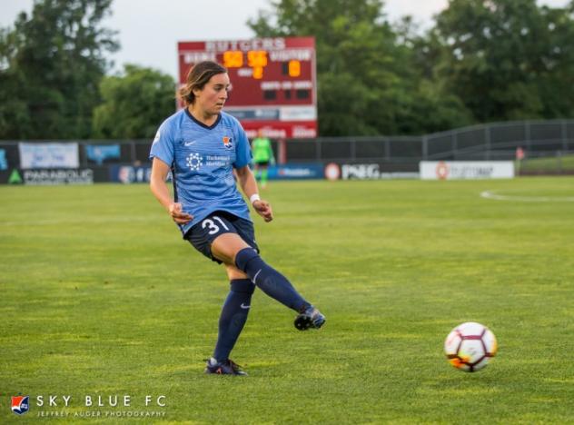 Sky Blue FC defender Christina Gibbons