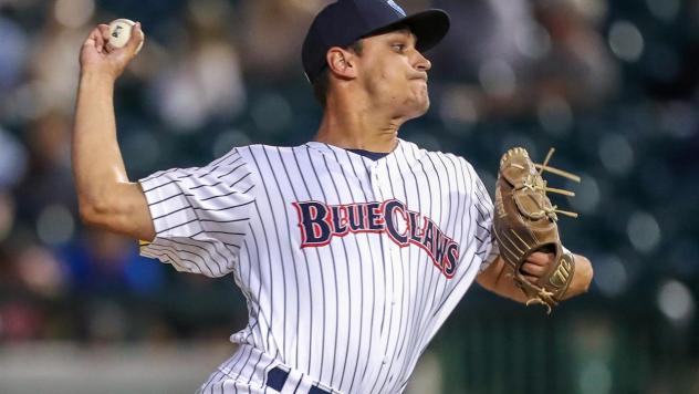 Lakewood BlueClaws pitcher Julian Garcia