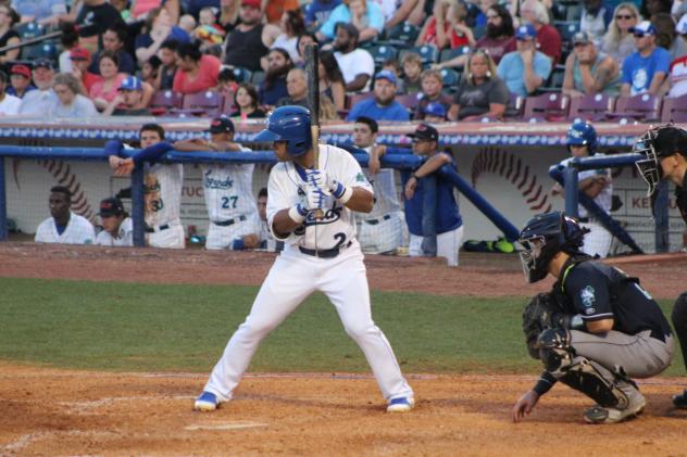 Ricky Aracena of the Lexington Legends