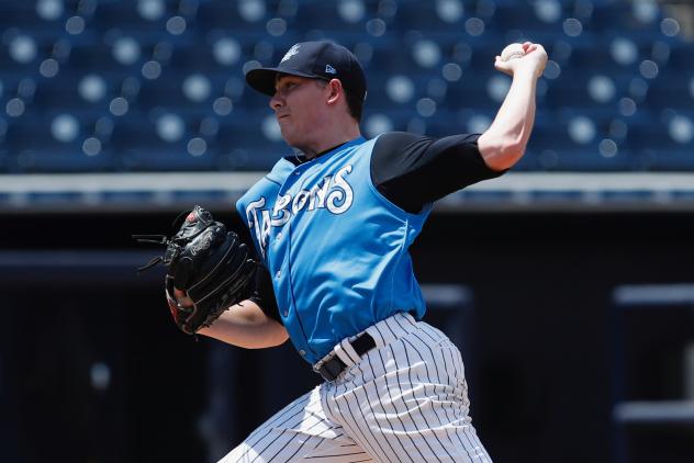 Tampa Tarpons pitcher Justin Kamplain