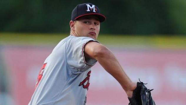 Mississippi Braves pitcher Kyle Muller