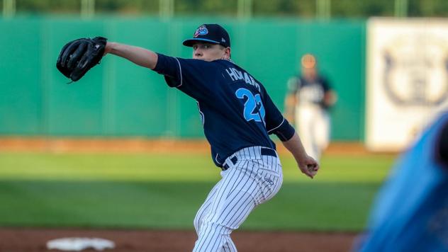Lakewood BlueClaws pitcher Spencer Howard