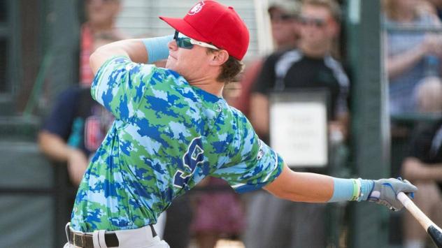 Vancouver Canadians outfielder Griffin Conine as a Northwest League All-Star