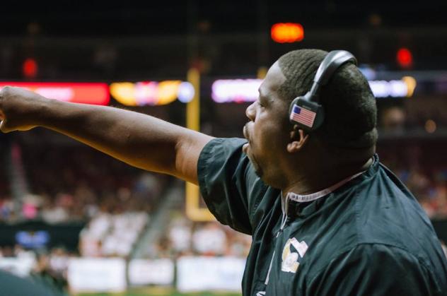 Iowa Barnstormers coach Dixie Wooten