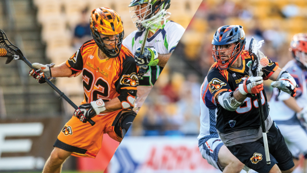 Kevin Rice and Christian Cuccinello of the Atlanta Blaze