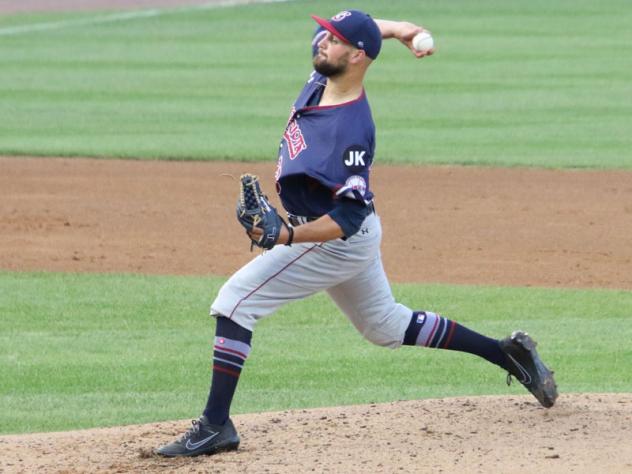 Somerset Patriots pitcher Vince Molesky