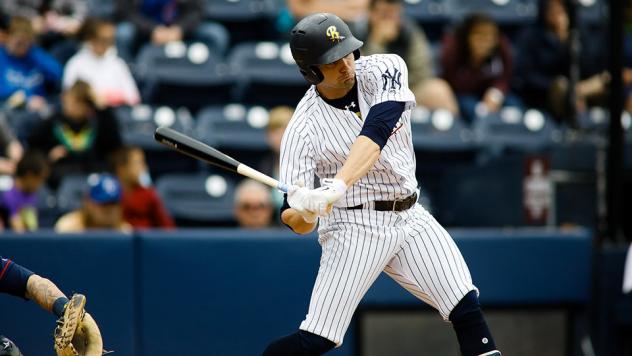 Ryan McBroom of the Scranton/Wilkes-Barre RailRiders