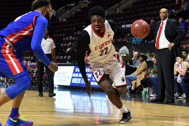 Anthony Ottley, Jr. of the Windsor Express