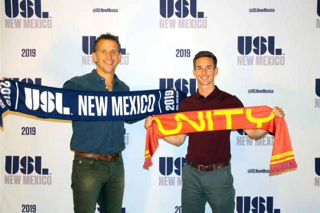 Peter Trevisani, USLNM Owner on left, Troy Lesesne, USLNM Head Coach on right