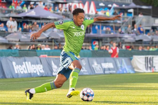 Seattle Sounders FC 2 midfielder Henry Wingo