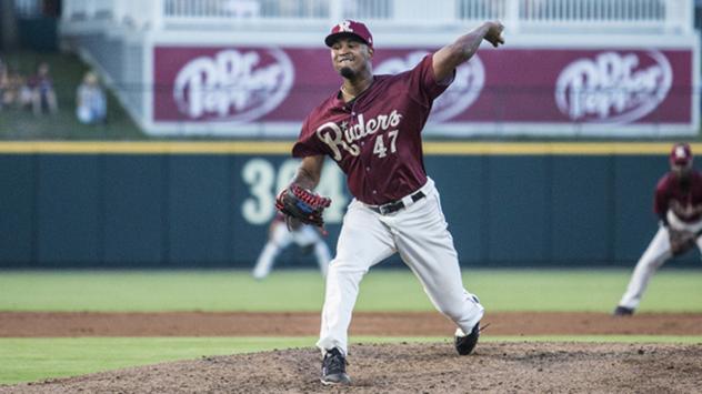 Frisco RoughRiders pitcher Yohander Mendez