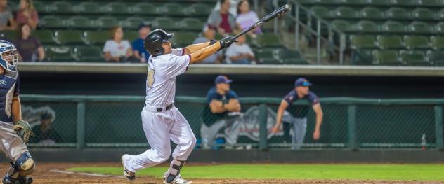 A big swing by the Kansas City T-Bones