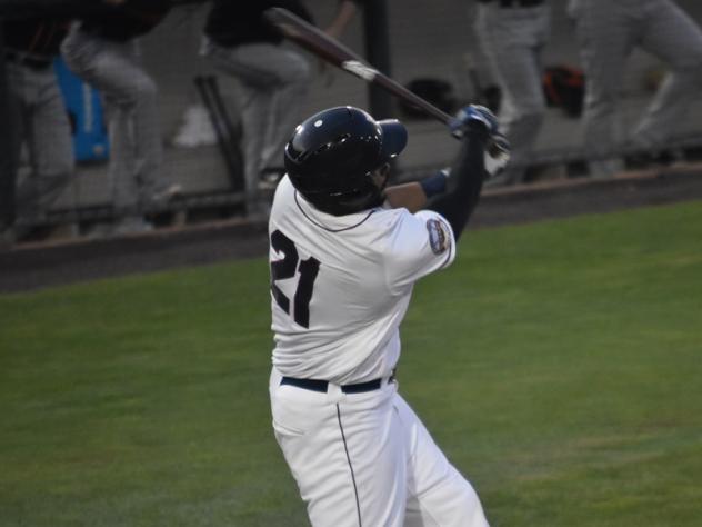 Nate Coronado of the Somerset Patriots