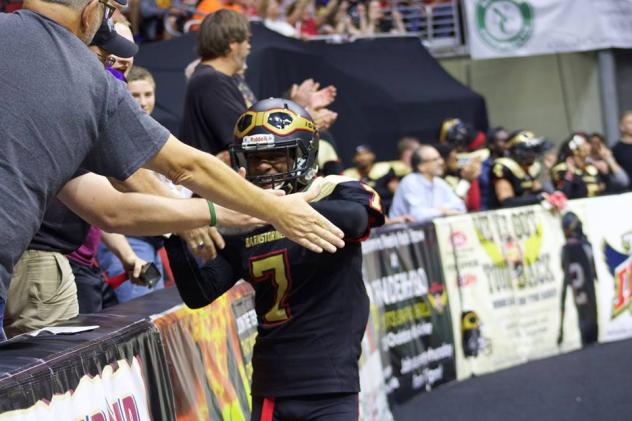 Iowa Barnstormers defensive back Tyrell Pearson