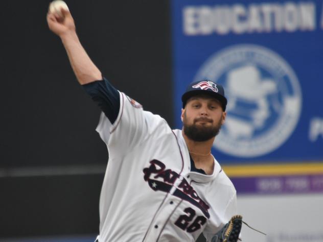 Somerset Patriots pitcher Vince Molesky