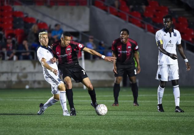 Ottawa Fury FC defender Obasi