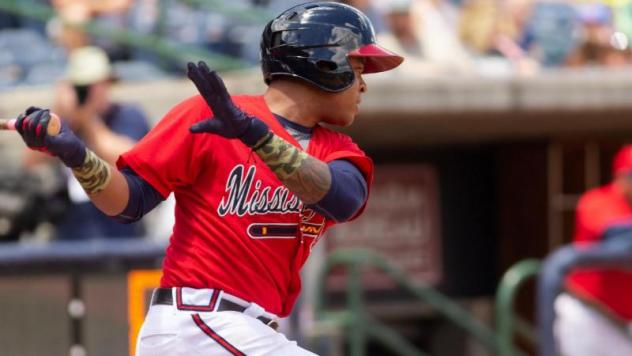 Luis Valenzuela of the Mississippi Braves