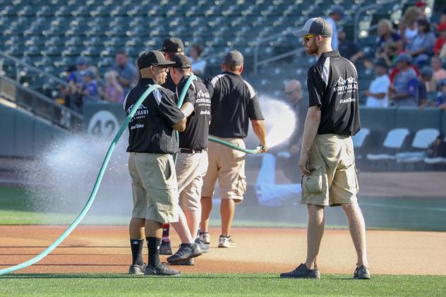 Salt Lake Bees Grounds Crew