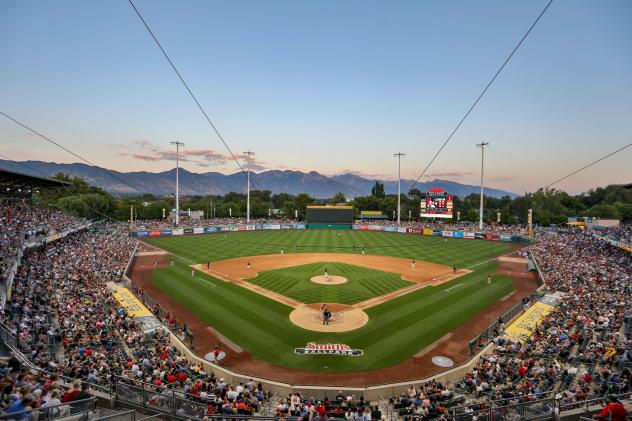 Smith's Ballpark, home of the Salt Lake Bees