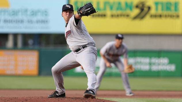 Scranton/Wilkes-Barre RailRiders pitcher Erik Swanson