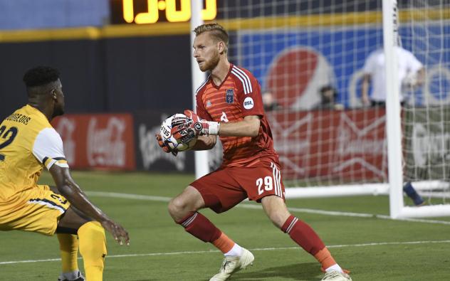 Bethlehem Steel FC goalkeeper Jake McGuire