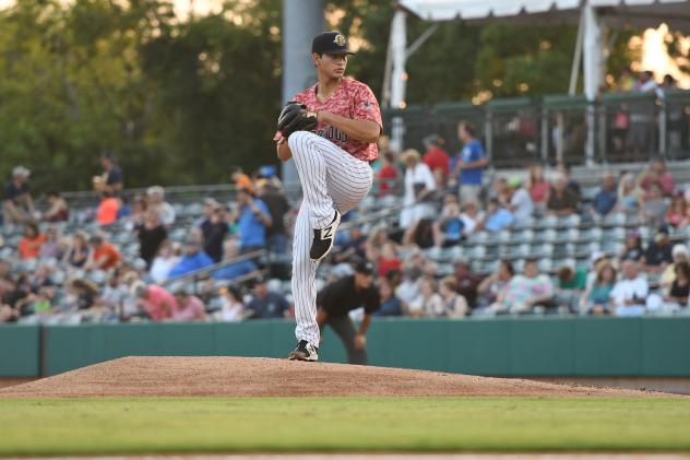 Charleston RiverDogs right-hander Alex Mauricio