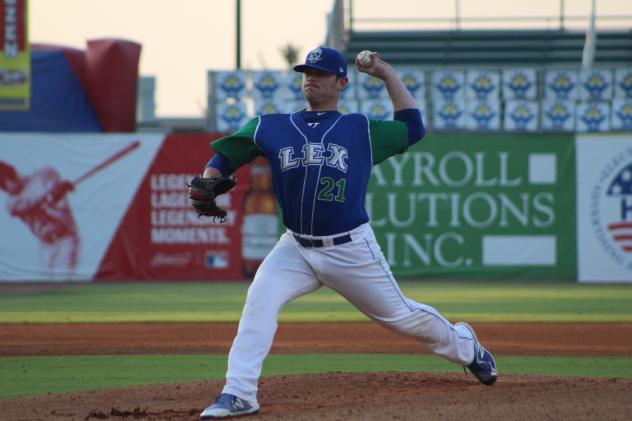 Lexington Legends pitcher JC Cloney