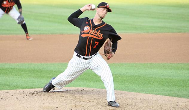 Long Island Ducks pitcher John Brownell