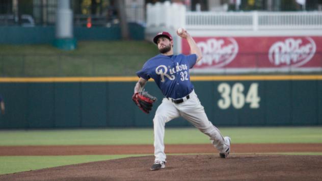 Frisco RoughRiders pitcher Joe Palumbo