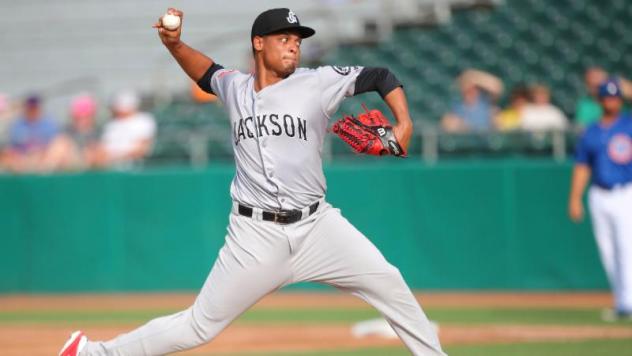 Jackson Generals on the mound