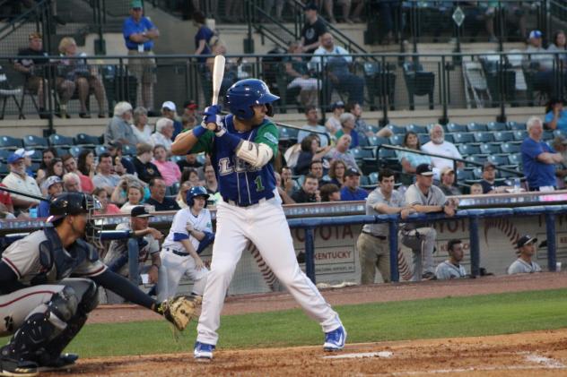 Manny Olloque of the Lexington Legends