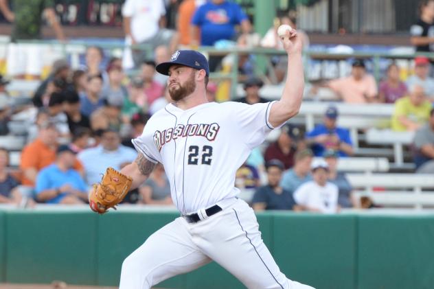 San Antonio Missions pitcher Logan Allen