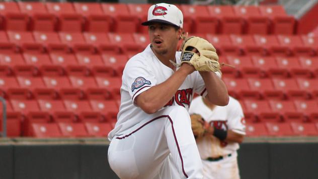 Carolina Mudcats reliever Daniel Brown