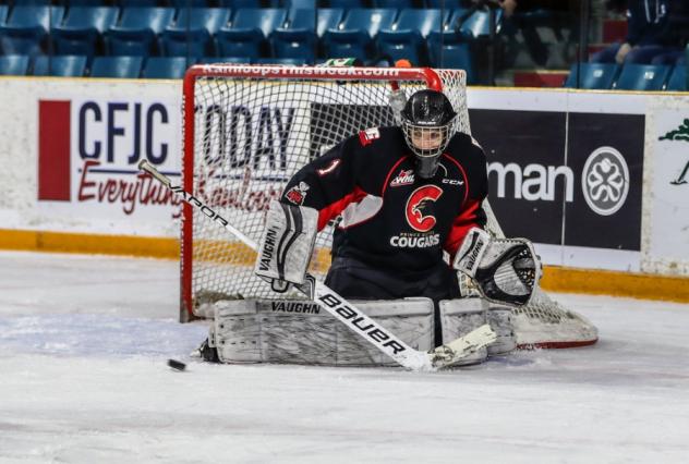 Prince George Cougars goaltender Tyler Brennan