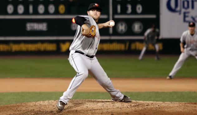Long Island Ducks starter Jake Fisher