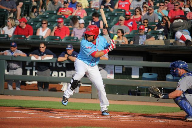 Hernan Iribarren of the Louisville Bats